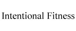 INTENTIONAL FITNESS trademark