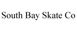 SOUTH BAY SKATE CO trademark