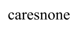CARESNONE trademark