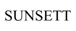 SUNSETT trademark