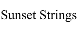 SUNSET STRINGS trademark