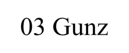 03 GUNZ trademark
