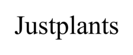 JUSTPLANTS trademark