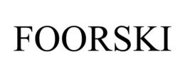 FOORSKI trademark