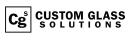 CGS CUSTOM GLASS SOLUTIONS trademark