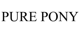 PURE PONY trademark