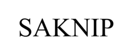 SAKNIP trademark