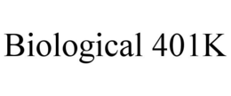 BIOLOGICAL 401K trademark