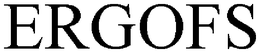 ERGOFS trademark