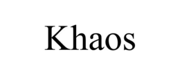 KHAOS trademark