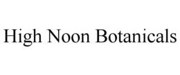 HIGH NOON BOTANICALS trademark