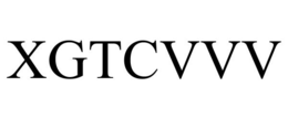 XGTCVVV trademark