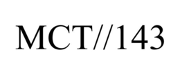 MCT//143 trademark