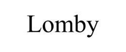 LOMBY trademark
