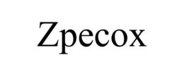 ZPECOX trademark