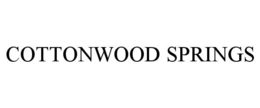 COTTONWOOD SPRINGS trademark
