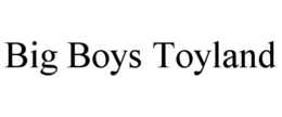 BIG BOYS TOYLAND trademark