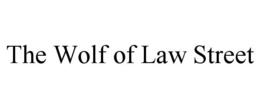 THE WOLF OF LAW STREET trademark