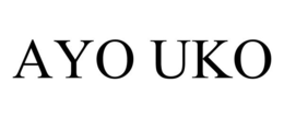 AYO UKO trademark