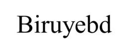 BIRUYEBD trademark