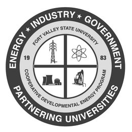 FORT VALLEY STATE UNIVERSITY 1983 COOPERATIVE DEVELOPMENTAL ENERGY PROGRAM   ENERGY INDUSTRY GOVERNMENT PARTNERING UNIVERSITIES trademark
