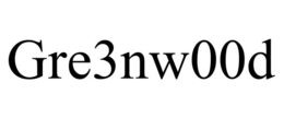 GRE3NW00D trademark