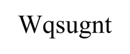 WQSUGNT trademark