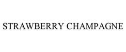 STRAWBERRY CHAMPAGNE trademark