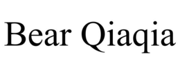 BEAR QIAQIA trademark