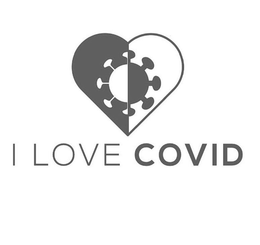 I LOVE COVID trademark