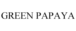 GREEN PAPAYA trademark