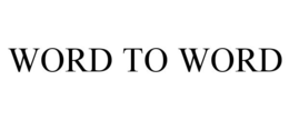 WORD TO WORD trademark