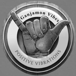 GANJAMON VIBES POSITIVE VIBRATIONS trademark