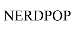 NERDPOP trademark