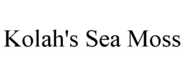 KOLAH'S SEA MOSS trademark