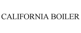 CALIFORNIA BOILER trademark