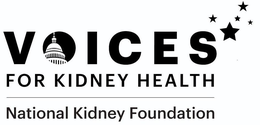 VOICES FOR KIDNEY HEALTH NATIONAL KIDNEY FOUNDATION trademark