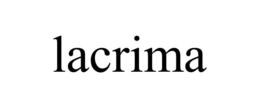 LACRIMA trademark