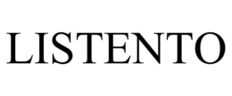 LISTENTO trademark