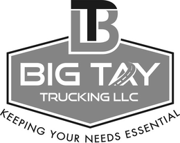 BT BIG TAY TRUCKING LLC KEEPING YOUR NEEDS ESSENTIAL trademark