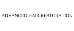 ADVANCED HAIR RESTORATION trademark