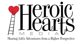 HEROIC HEARTS MEDIA SHARING LIFE'S ADVENTURES FROM A HIGHER PERSPECTIVE trademark