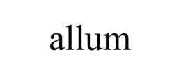 ALLUM trademark