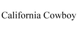 CALIFORNIA COWBOY trademark