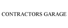 CONTRACTORS GARAGE trademark
