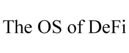 THE OS OF DEFI trademark