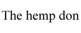 THE HEMP DON trademark