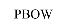 PBOW trademark