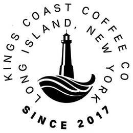 KINGS COAST COFFEE CO LONG ISLAND, NEW YORK SINCE 2017 trademark