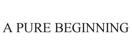 A PURE BEGINNING trademark